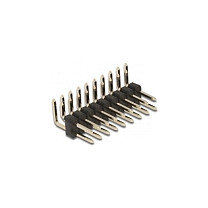 Stiftleiste 10 Pin, Rastermaß 2,54 mm, 2-reihig, gewinkelt, 5 Stück