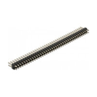 Stiftleiste 40 Pin, Rastermaß 2,54 mm, 2-reihig,...