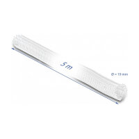 Geflechtschlauch selbstschließend 5 m x 19 mm weiß