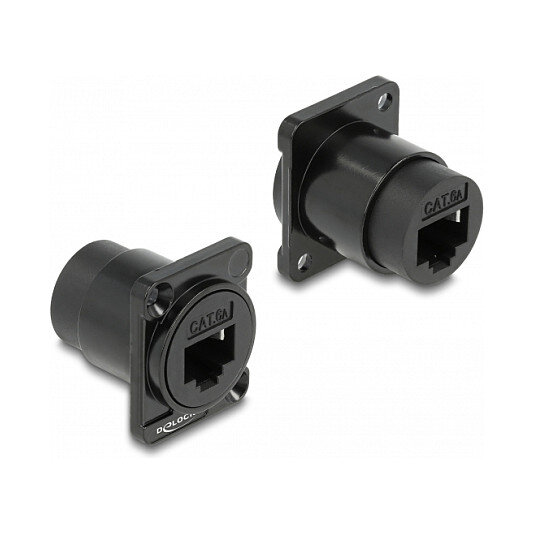 D-Typ Modul RJ45 Cat.6A Buchse zu Buchse