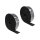 Strapazierfähiges Klettband selbstklebend mit Haft- und Flauschband L 15 m x B 50 mm schwarz