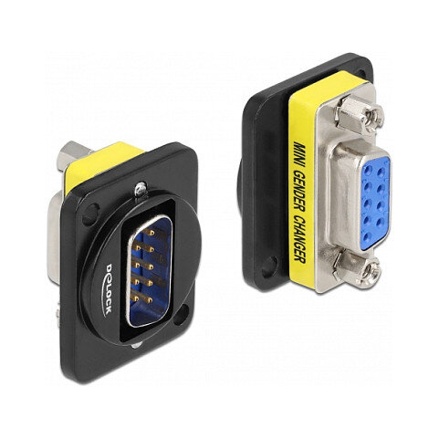 D-Typ Modul DB9 Stecker zu DB9 Buchse