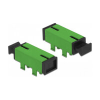 LWL Kupplung für PCB SC Simplex Buchse zu SC Simplex Buchse Singlemode grün