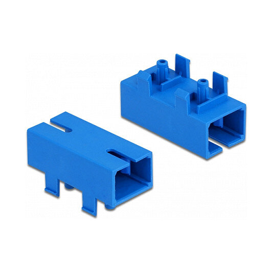 LWL Kupplung für PCB SC Simplex Buchse zu SC Simplex Buchse Singlemode blau