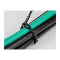 Blitzbinder wiederverwendbar L 100 x B 2,4 mm schwarz 100 Stück
