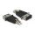 LWL Hybrid Kupplung LC Duplex Stecker zu SC Duplex Buchse beige
