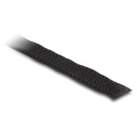 Klettband auf Rolle mit Schlaufe L 5 m x B 20 mm schwarz