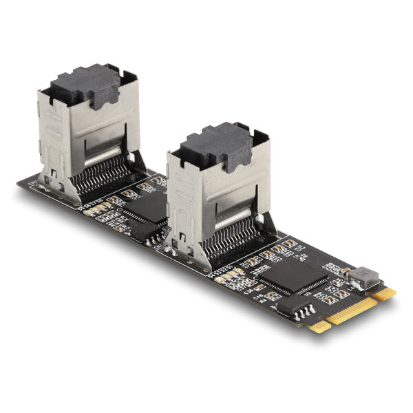 Konverter M.2 2280 Key B+M Stecker zu 8 x SATA