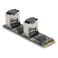 Konverter M.2 2280 Key B+M Stecker zu 8 x SATA