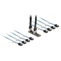 Konverter M.2 2280 Key B+M Stecker zu 8 x SATA