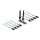 Konverter M.2 2280 Key B+M Stecker zu 8 x SATA