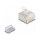 RJ45 Modularer Stecker Cat.6A für Slim und Flachbandkabel 100er Set