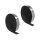 Strapazierfähiges Klettband selbstklebend mit Haft- und Flauschband L 25 m x B 50 mm schwarz