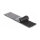 Strapazierfähiges Klettband selbstklebend mit Haft- und Flauschband L 25 m x B 50 mm schwarz