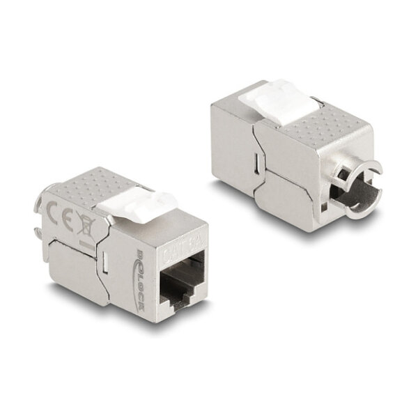 Keystone Modul RJ45 Buchse zu LSA Cat.6A Slim werkzeugfrei