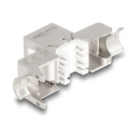 Keystone Modul RJ45 Buchse zu LSA Cat.6A Slim werkzeugfrei