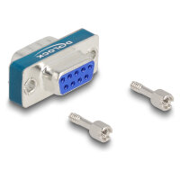 HF/EMI Entstörfilter D-Sub 9 Pin Stecker zu Buchse mit Tiefpass induktiv