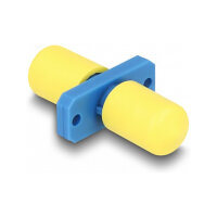 LWL Kupplung ST Simplex Buchse zu ST Simplex Buchse blau