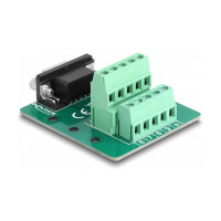 D-Sub 9 Pin Buchse zu Terminalblock für Hutschiene