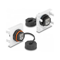 Easy 45 Modul Netzwerk RJ45 Cat.6A, 45 x 45 mm