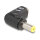 DC Adapter 5,5 x 2,5 mm Stecker zu 5,5 x 2,5 mm Buchse 90° gewinkelt