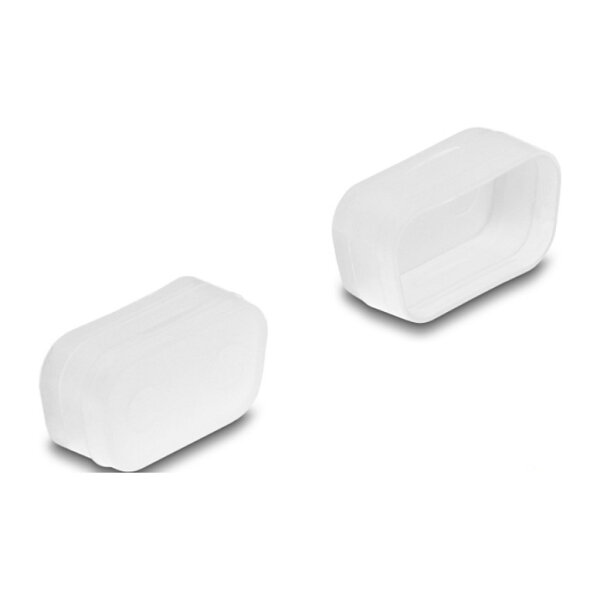 Staubschutz für D-Sub 9 / D-Sub 15 VGA Stecker 2 Stück transparent