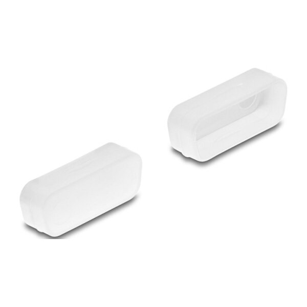 Staubschutz für D-Sub 15 Stecker 2 Stück transparent