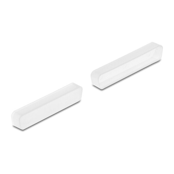 Staubschutz für D-Sub 37 Stecker 2 Stück transparent