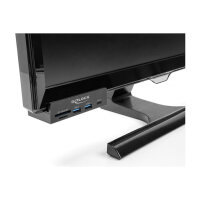 Externer USB 5 Gbps Hub mit 2 x USB Typ-A, 1 x USB Type-C™ und SD + Micro SD Slot mit Feststellschraube
