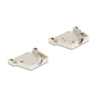 Sub-D Steckergehäuse 50 Pin aus Metall inklusive Steckerverbinder Buchse und Montagematerial