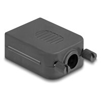 Sub-D Steckergehäuse 9 Pin Seriell aus Kunststoff inklusive Terminalblock Steckerverbinder Buchse für RS-232/RS-485/CANBUS