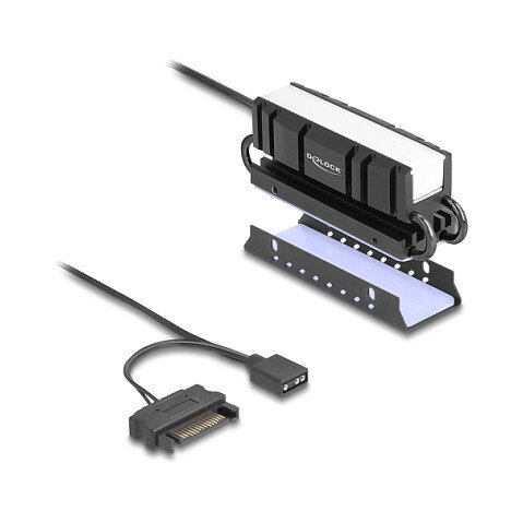 M.2 Kühlkörper für SSD 2280 mit RGB LED Beleuchtung