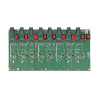 M.2 Testboard für 8 x M.2 NVMe Key M SSD mit SFF-8643 Anschluss