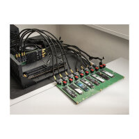 M.2 Testboard für 8 x M.2 NVMe Key M SSD mit SFF-8643 Anschluss
