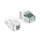 Keystone Modul RJ11 Buchse zu Terminalblock 4 Pin weiß