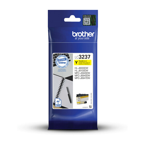 Brother Tinte LC-3237Y Gelb