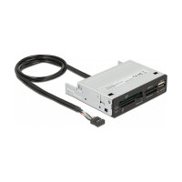 Delock 3.5? USB 2.0 Card Reader 5 Slot + 1 x USB 2.0...