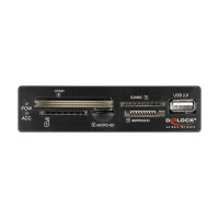 Delock 3.5? USB 2.0 Card Reader 5 Slot + 1 x USB 2.0 Typ-A Buchse