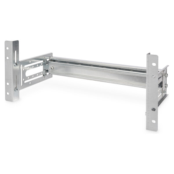 DIGITUS Hutschienenträger 4HE 19" (483mm) + Hutschiene