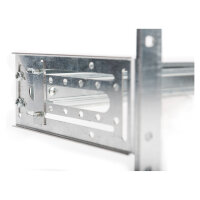 DIGITUS Hutschienenträger 4HE 19" (483mm) + Hutschiene
