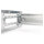 DIGITUS Hutschienenträger 4HE 19" (483mm) + Hutschiene