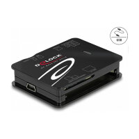 Delock USB 2.0 Card Reader für CF / SD / Micro SD /...