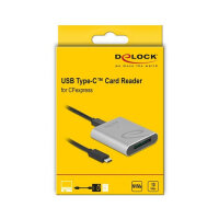 Delock USB Type-C™ Card Reader im Aluminium...