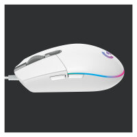 Logitech G203 Lightsync Gaming Mouse white