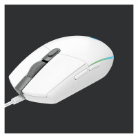 Logitech G203 Lightsync Gaming Mouse white
