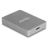 Delock USB Type-C™ Card Reader im Aluminium Gehäuse für CFexpress oder XQD Speicherkarten