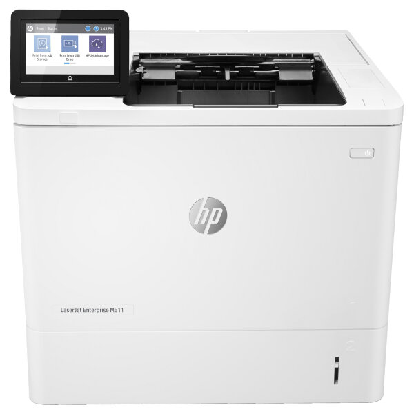 L HP LaserJet Enterprise M611dn Laserdrucker 61 S./Min. LAN Duplex