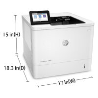L HP LaserJet Enterprise M611dn Laserdrucker 61 S./Min. LAN Duplex