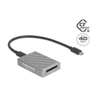Delock 40 Gbps USB Type-C™ Card Reader für CFexpress Typ B Speicherkarten