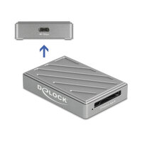 Delock 40 Gbps USB Type-C™ Card Reader für CFexpress Typ B Speicherkarten